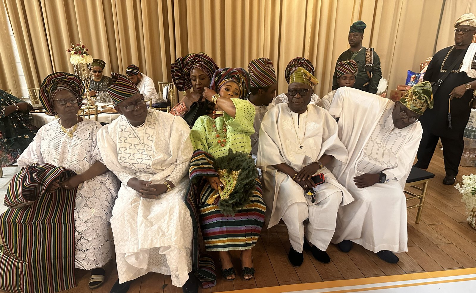 Bride's family - cross-cultural wedding